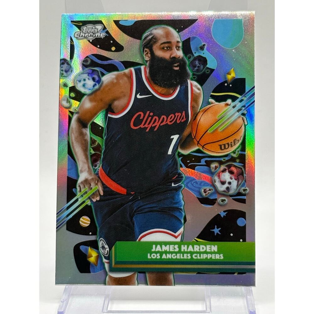 2025-26 Topps Chrome Cosmic James Harden Refractor Cleveland Cavaliers